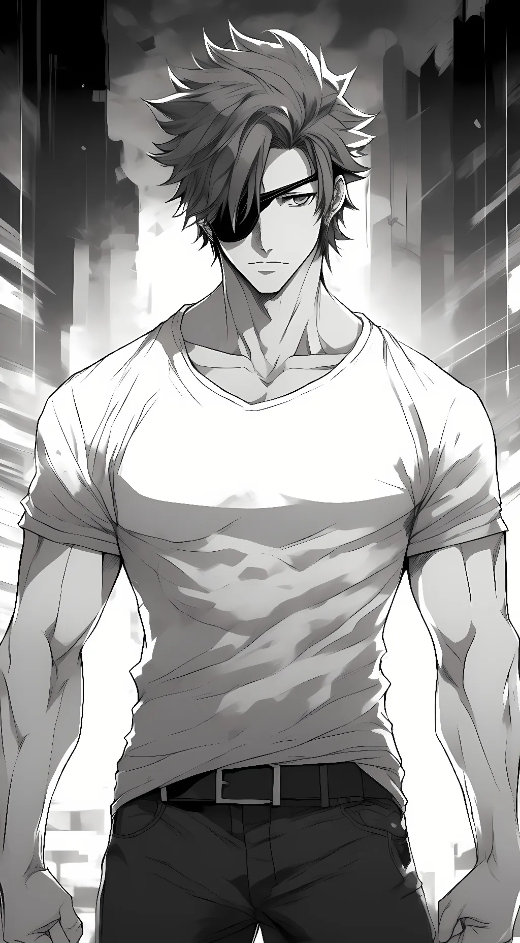 ai character: Kana  background