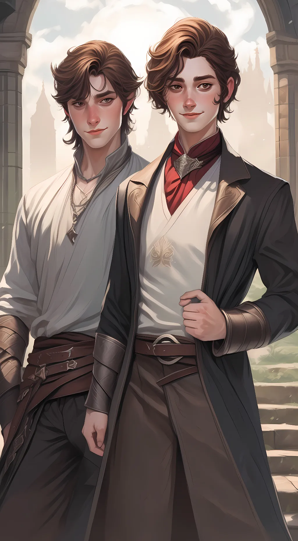 ai character: charles & carter background