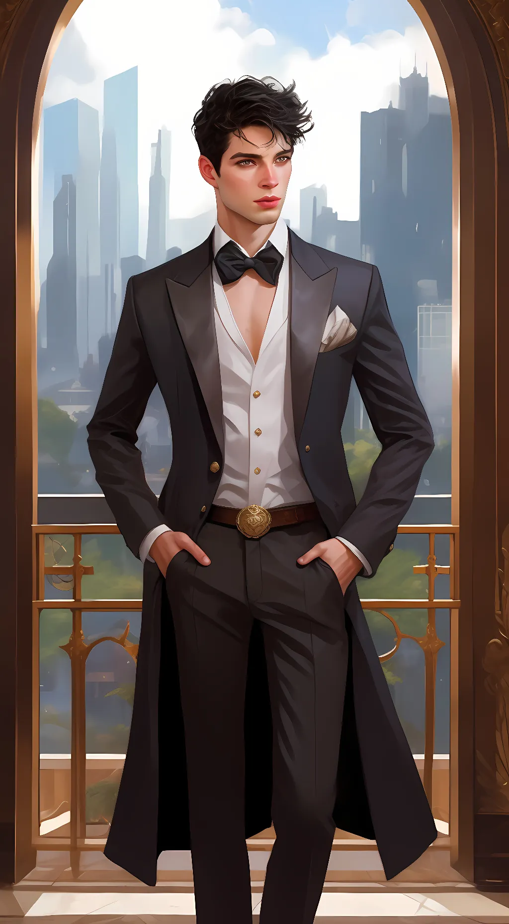 ai character: Chris background