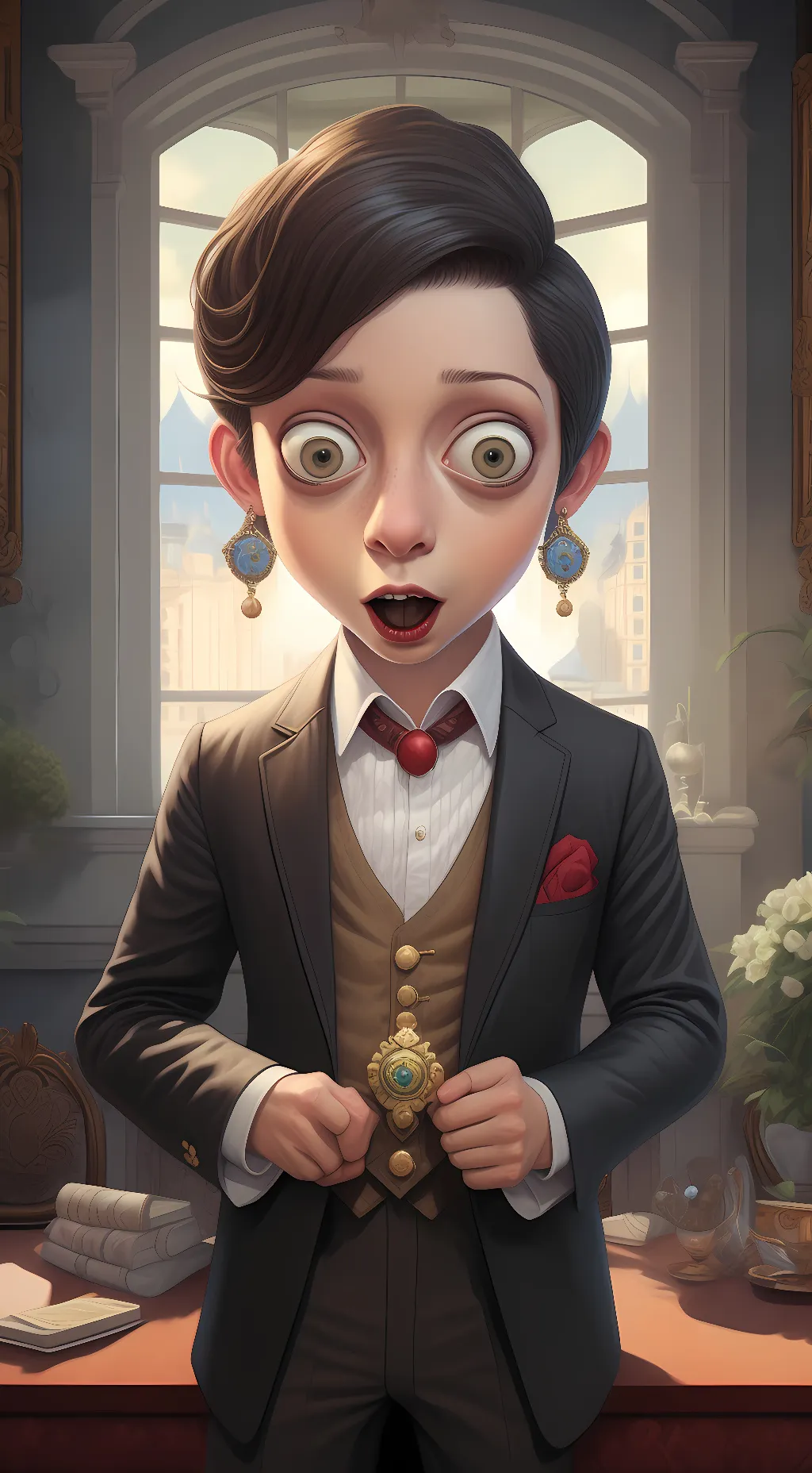 ai character: Gf background