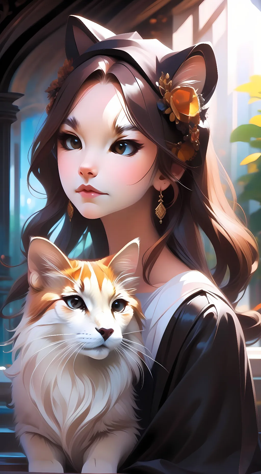 ai character: Lillian Grey background