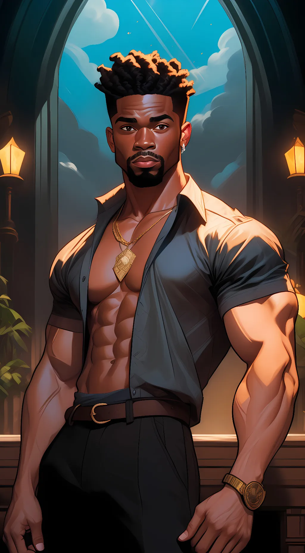 ai character: Maximus Scott background