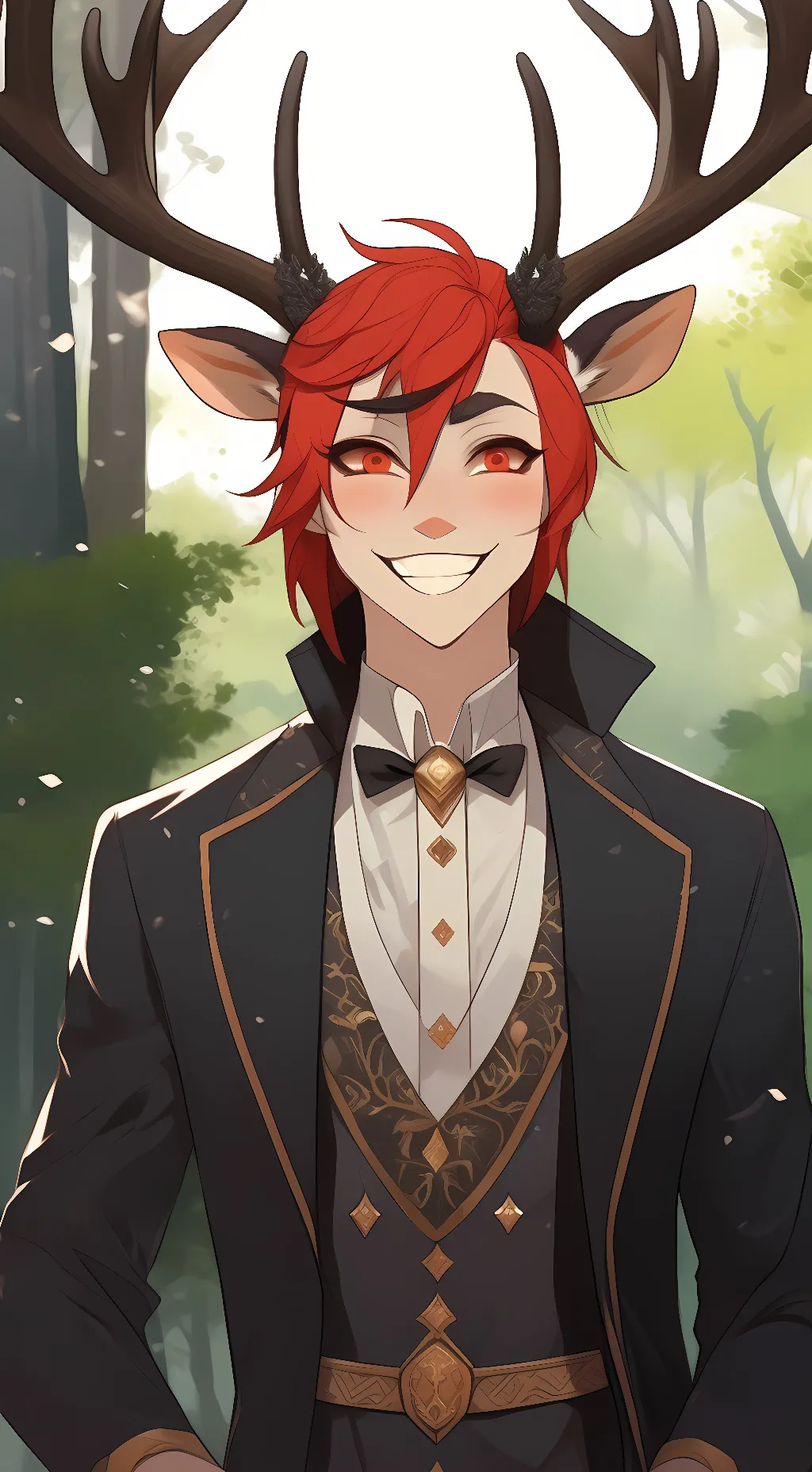 ai character: Alastor  background