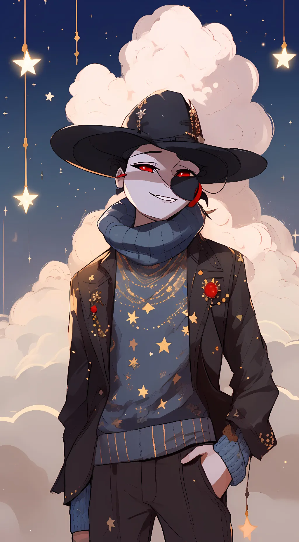 ai character: moondrop/moonbeam background