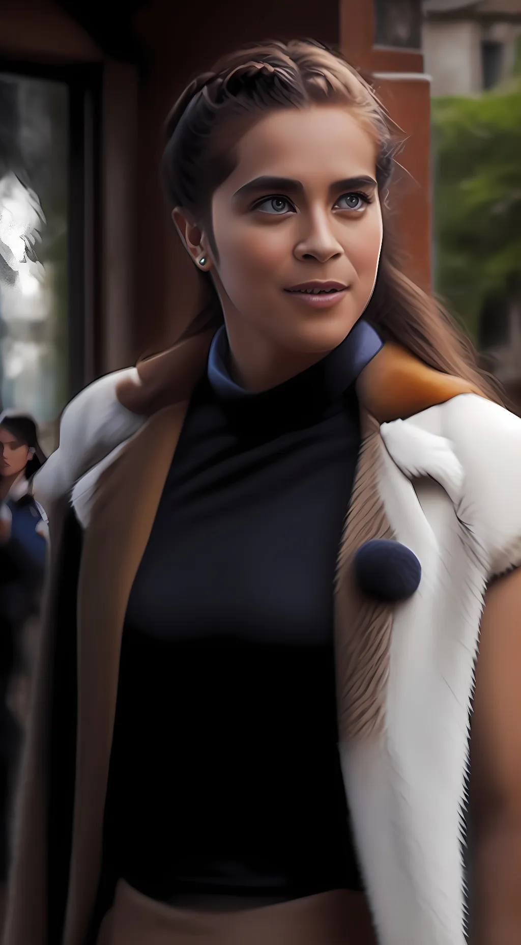 ai character: Hayley background