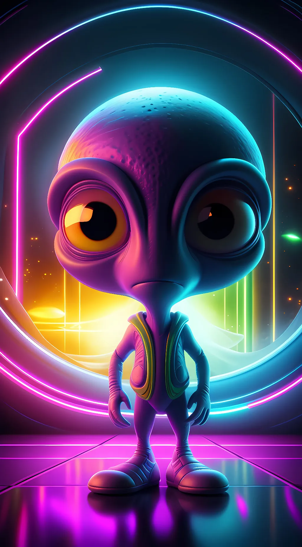 ai character: Corgle Boongle background