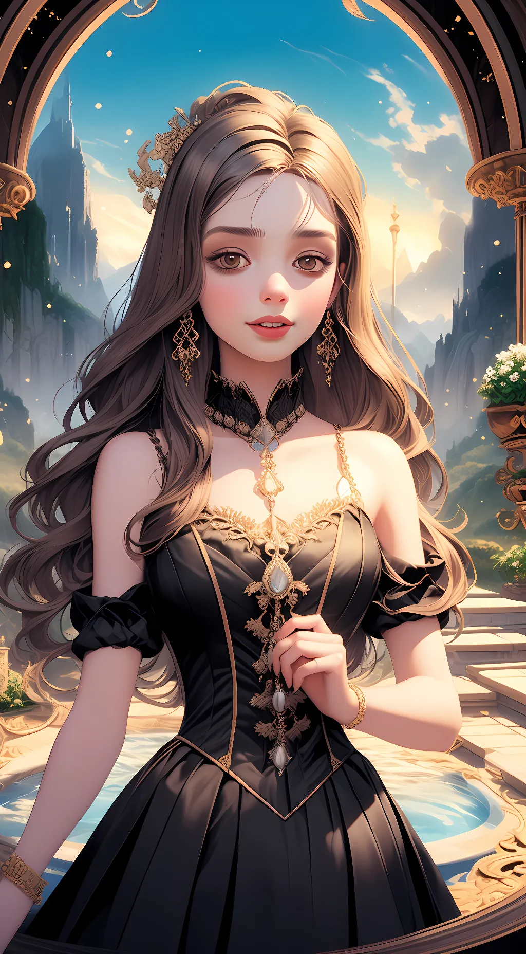 ai character: lily venezio background