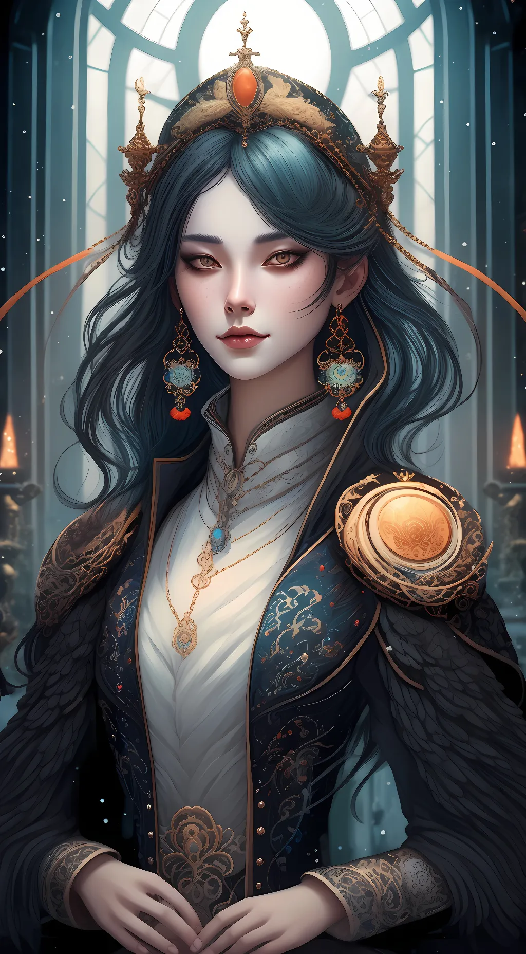 ai character: luniria background
