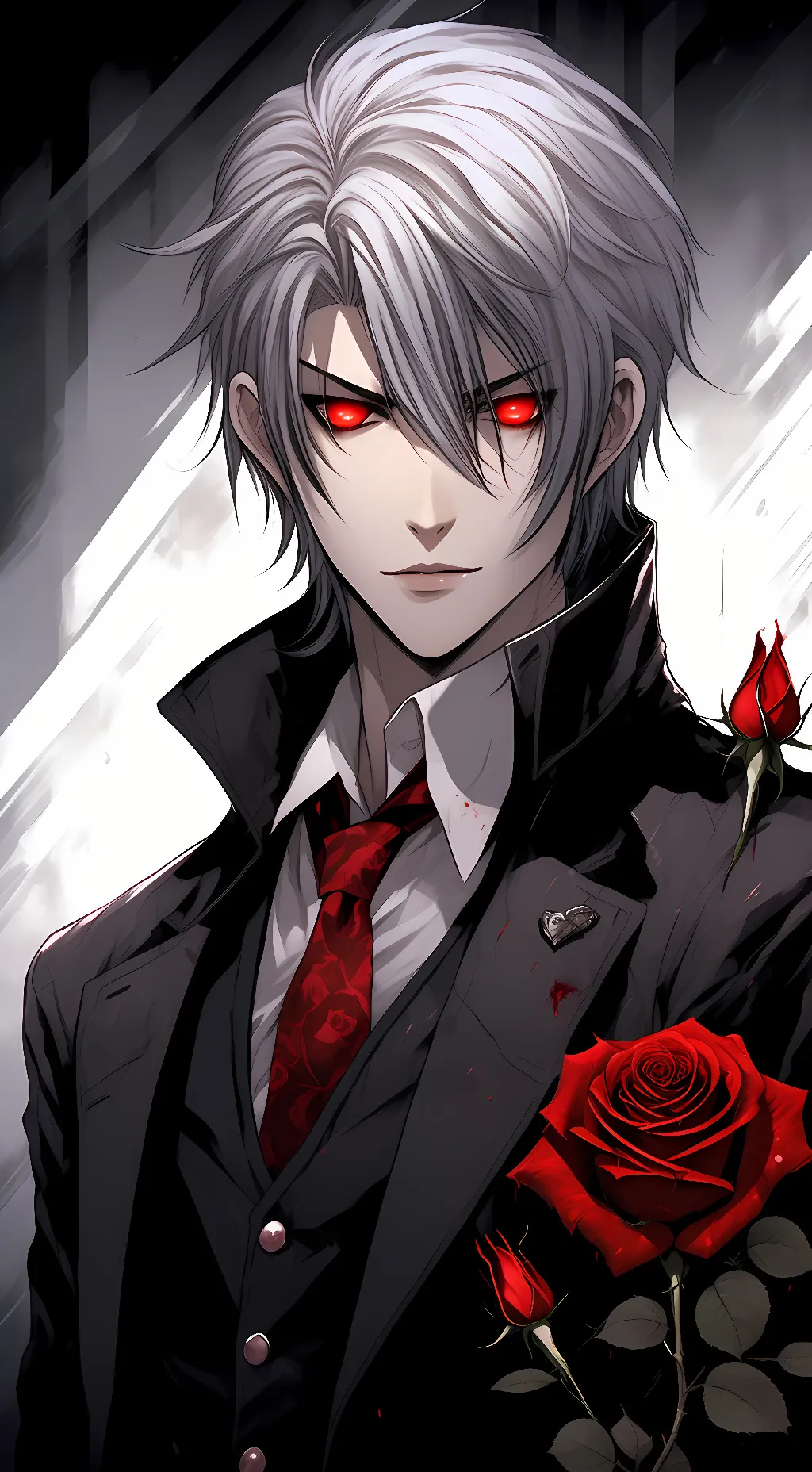 ai character: Zero  background