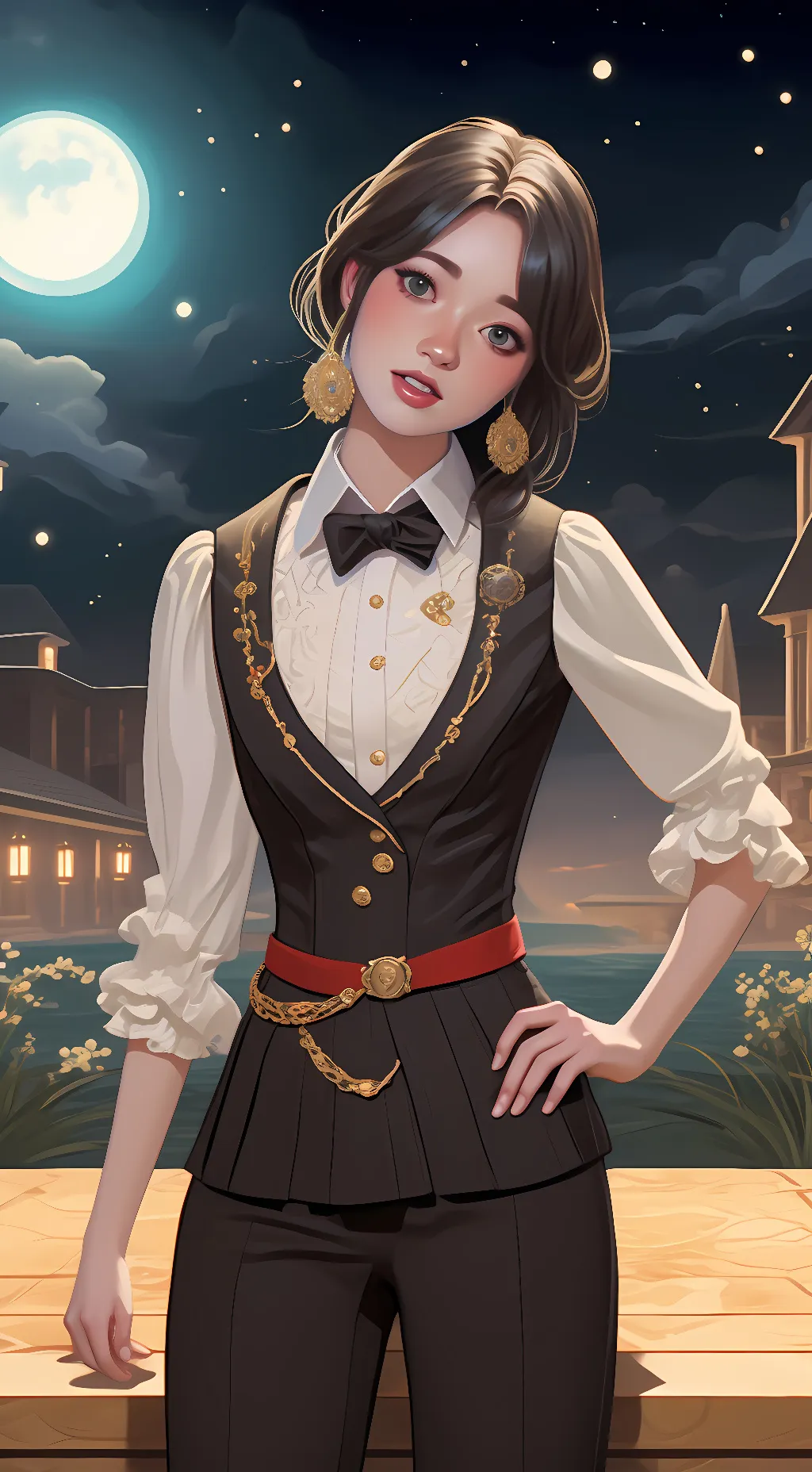 ai character: hoppy819 background