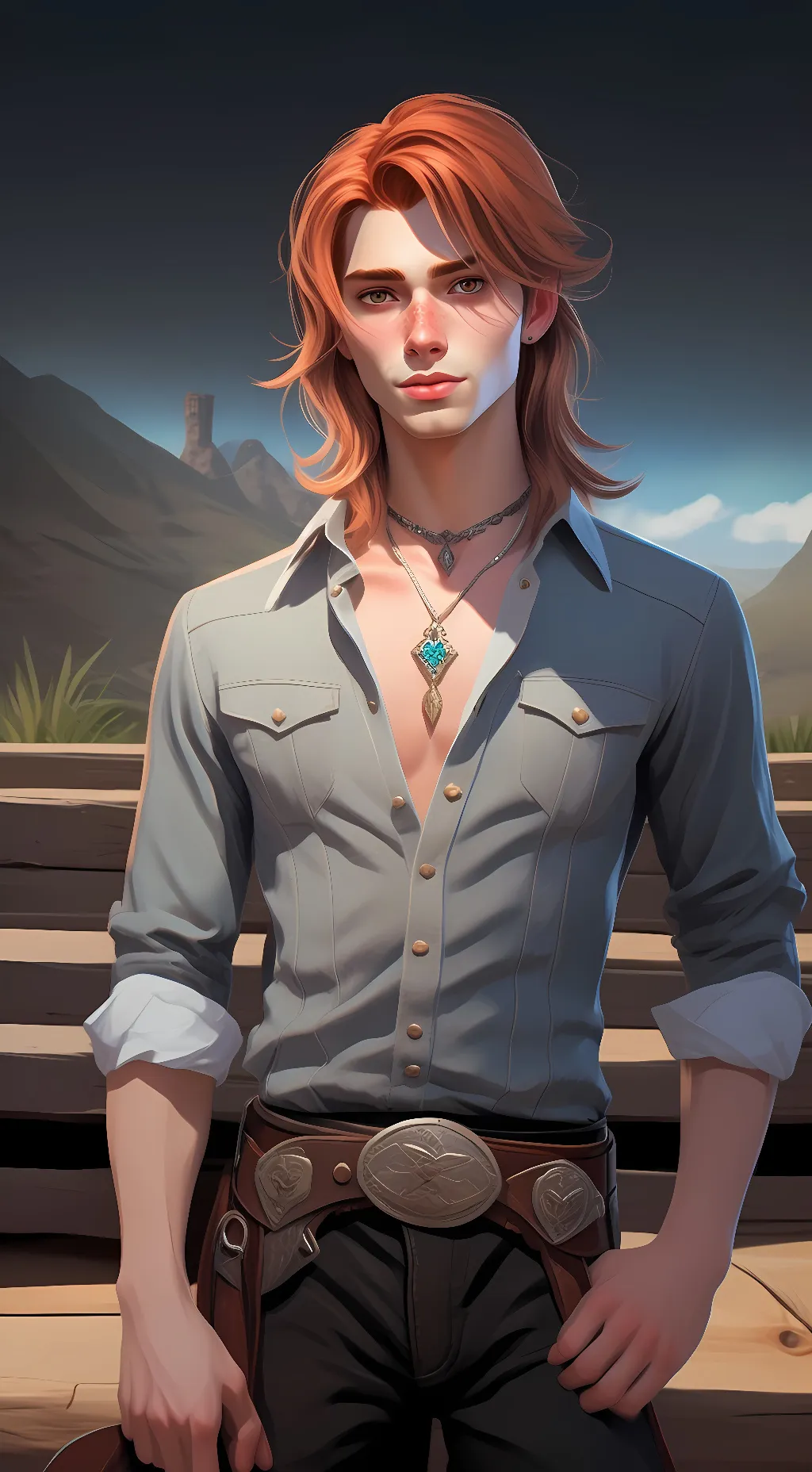 ai character: Nick McKenyn background