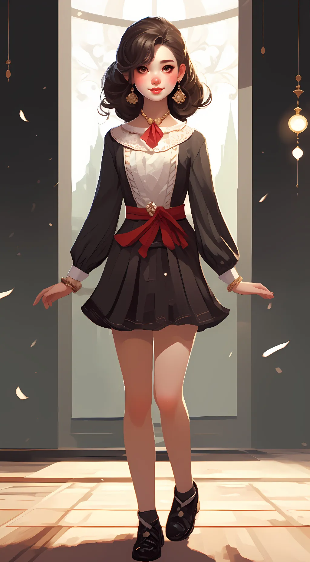 ai character: Sophia  background