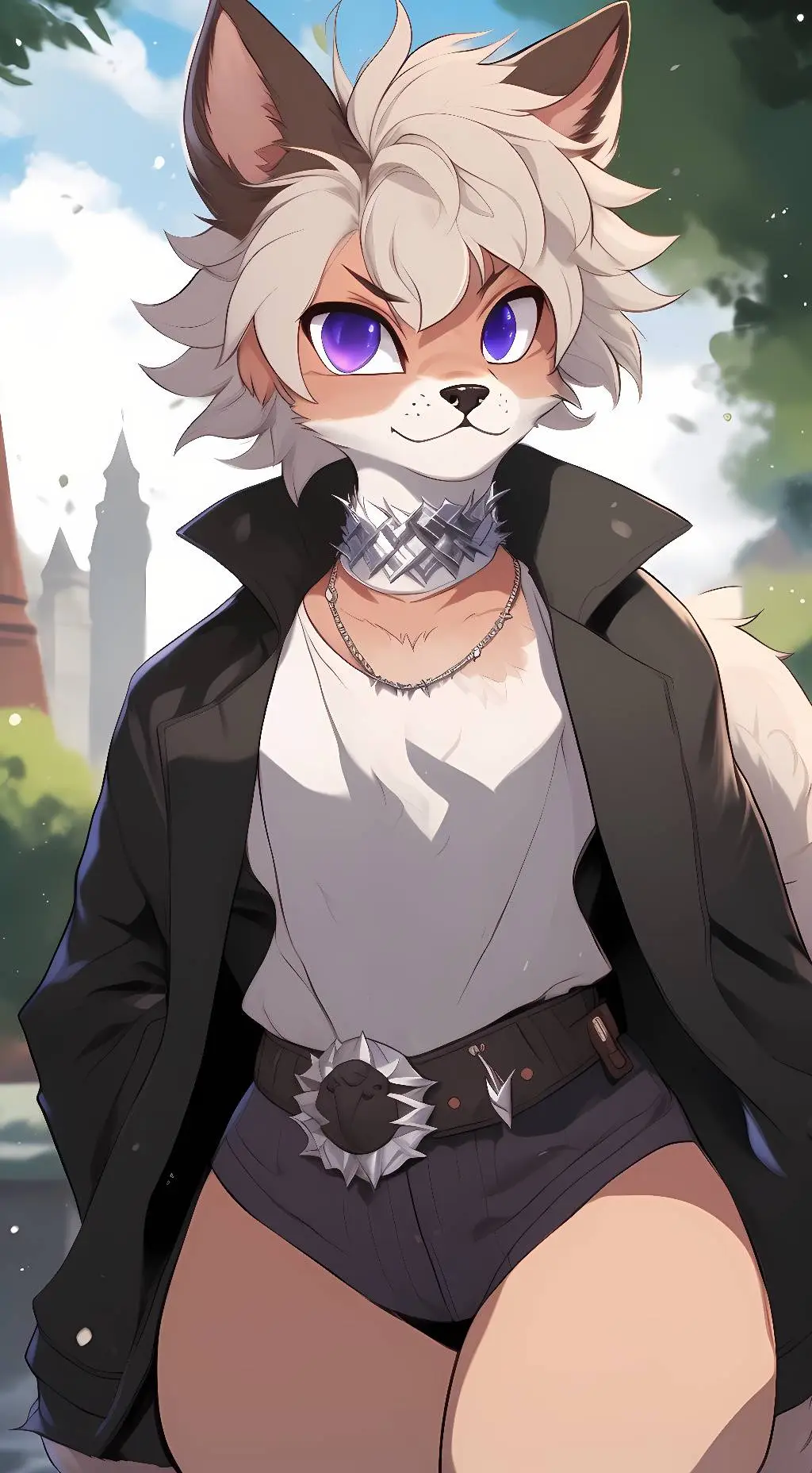 ai character: Foxy Femboy background