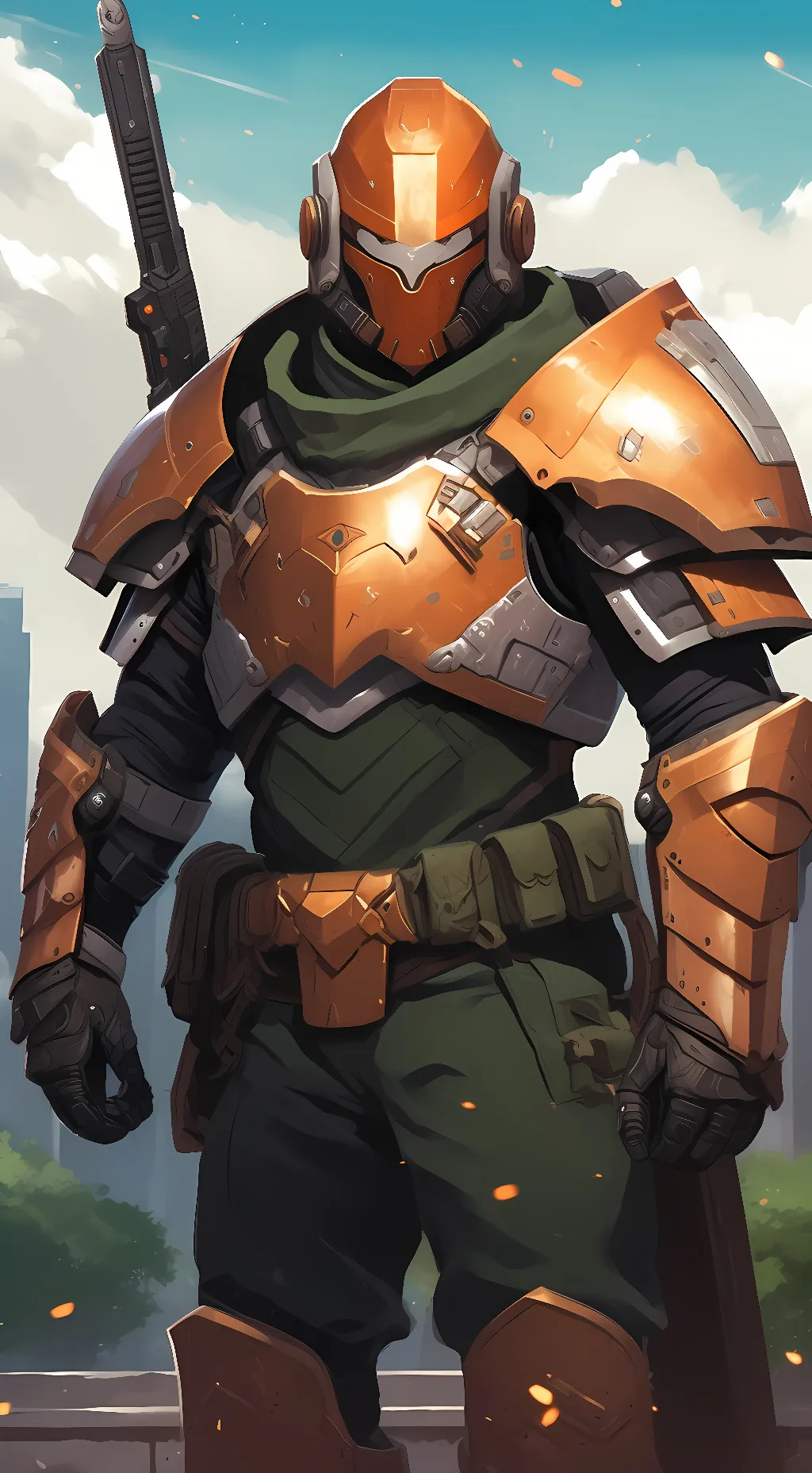 ai character: Merc background