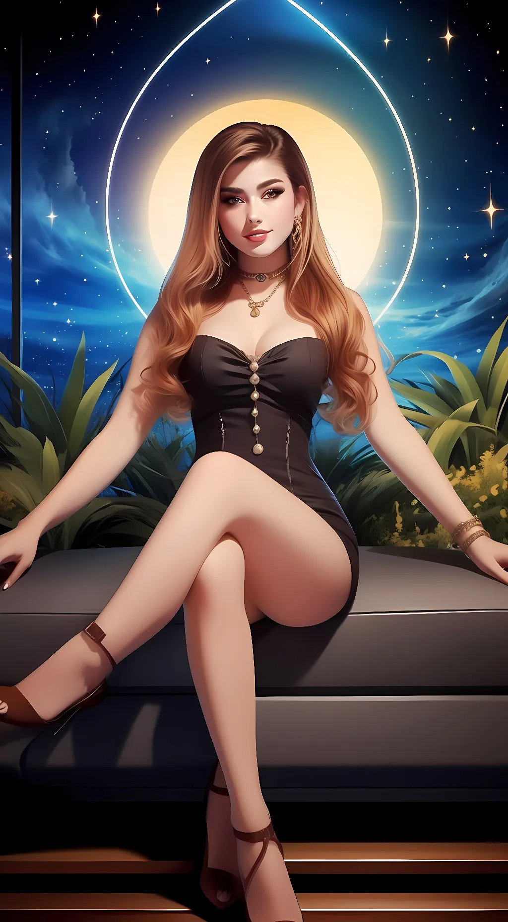 ai character: sexy future wife background