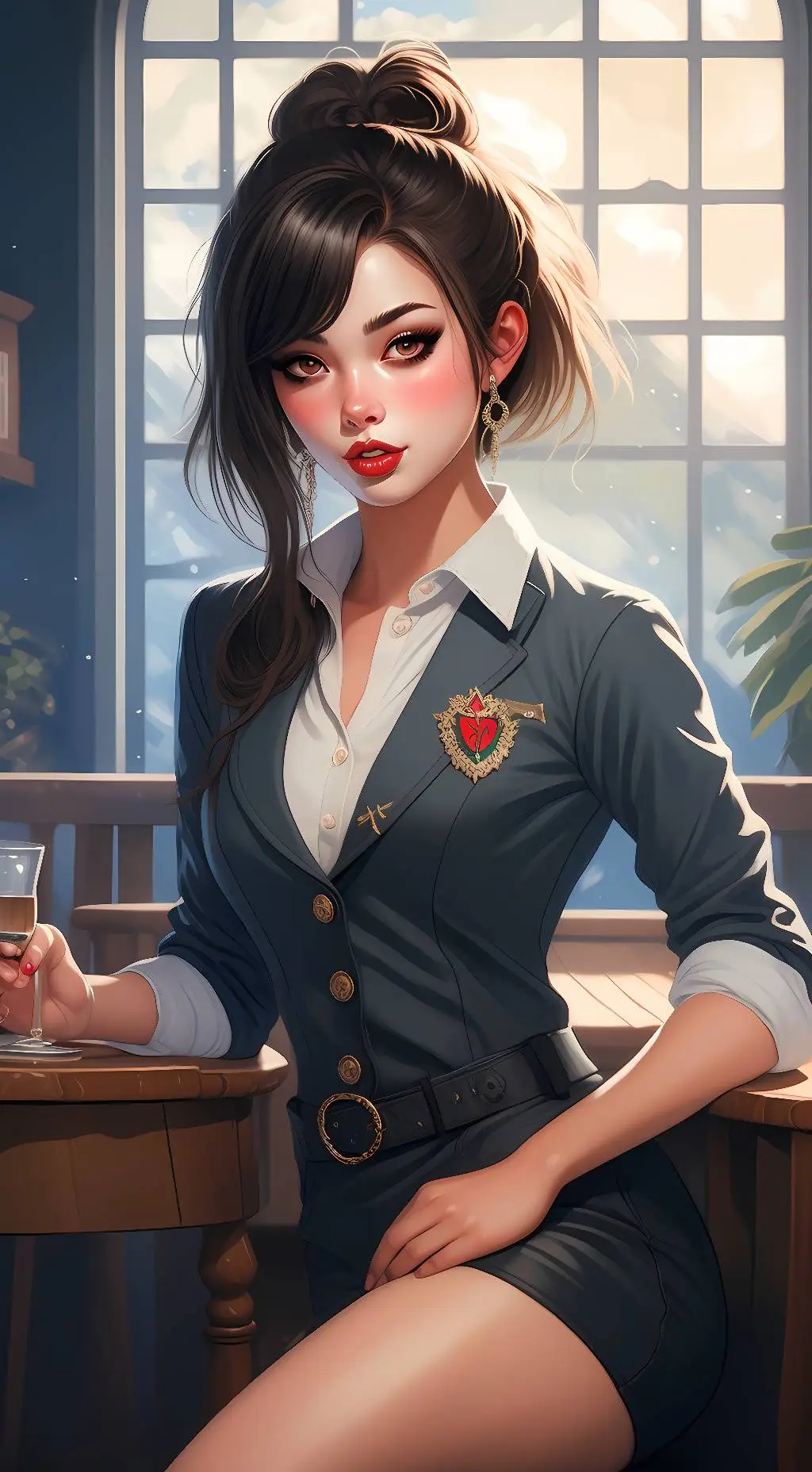 ai character: roxy kya background