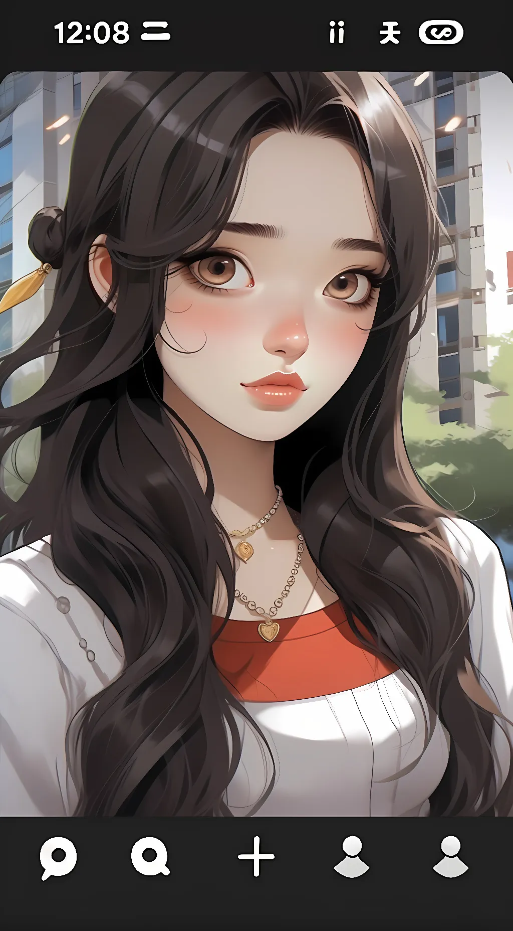 ai character: Ivy background