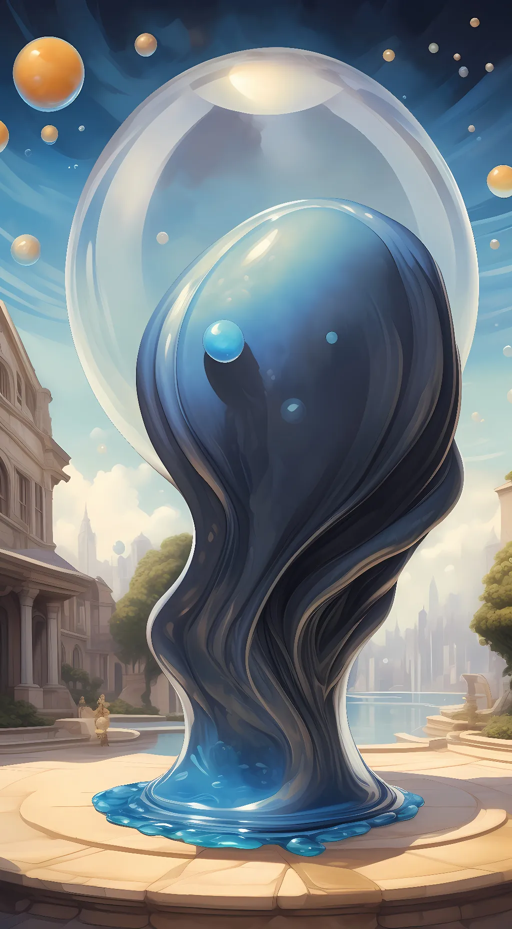 ai character: Gely background