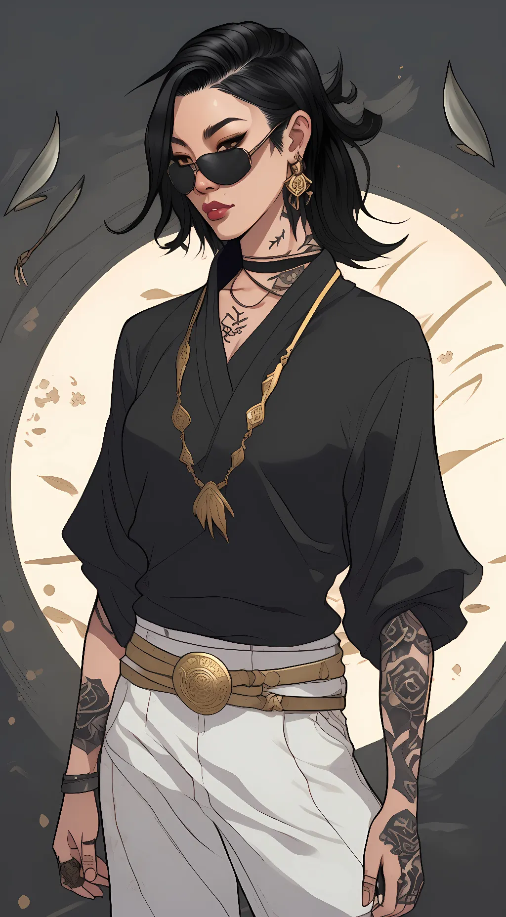 ai character: Lee background