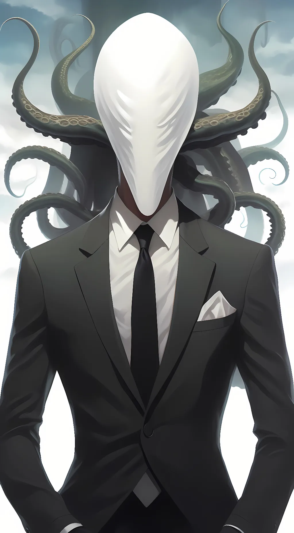 ai character: Slender Mansion background