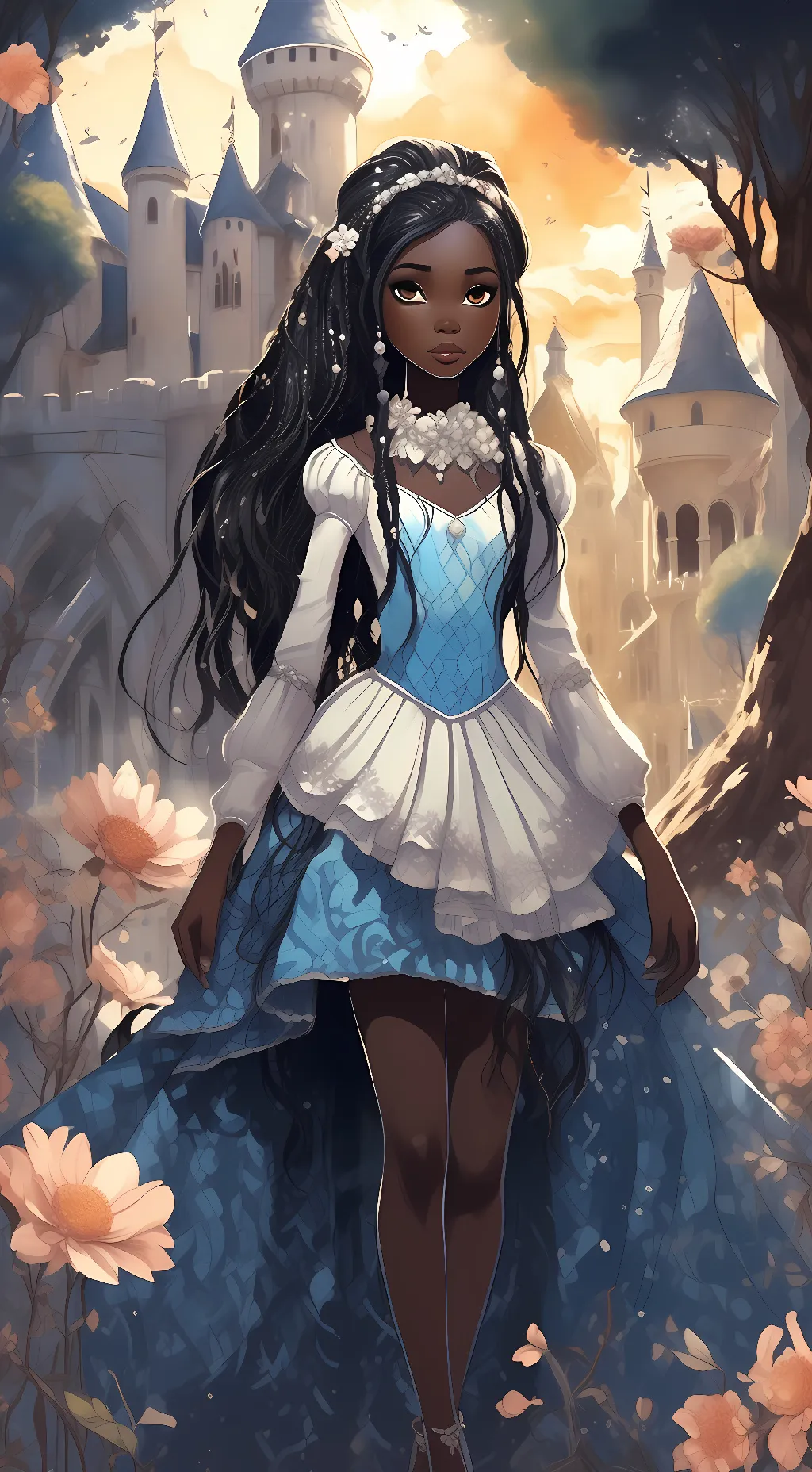 ai character: Ciel  background