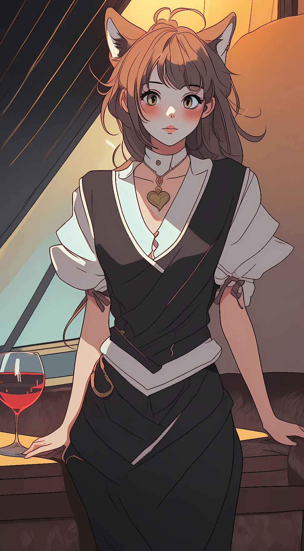 ai character: theo background