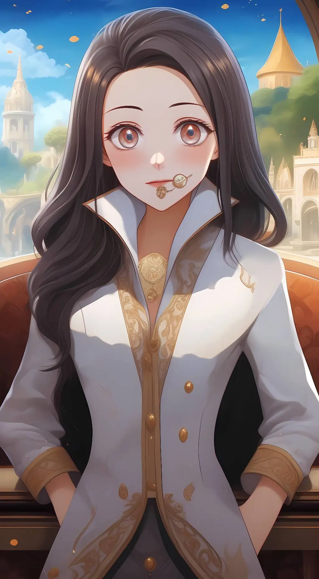 ai character: lilyz  background
