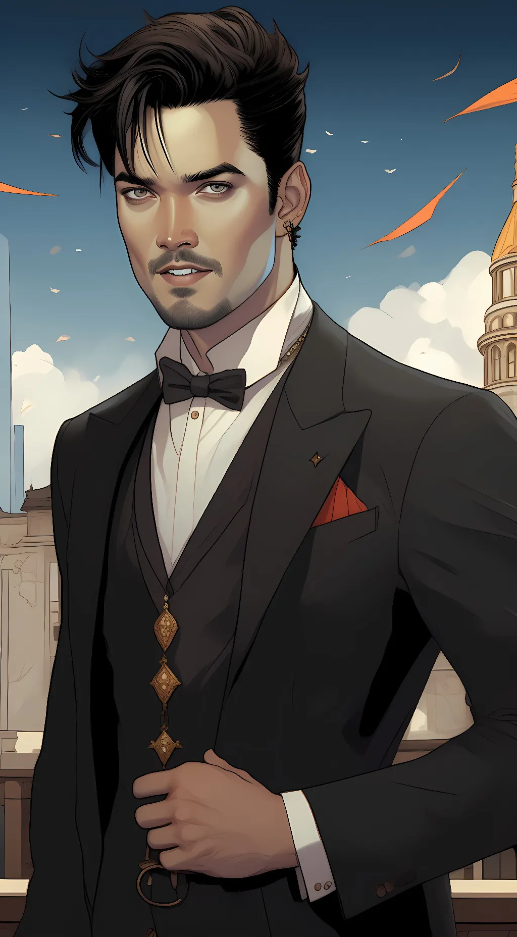 ai character: Tony Stark background