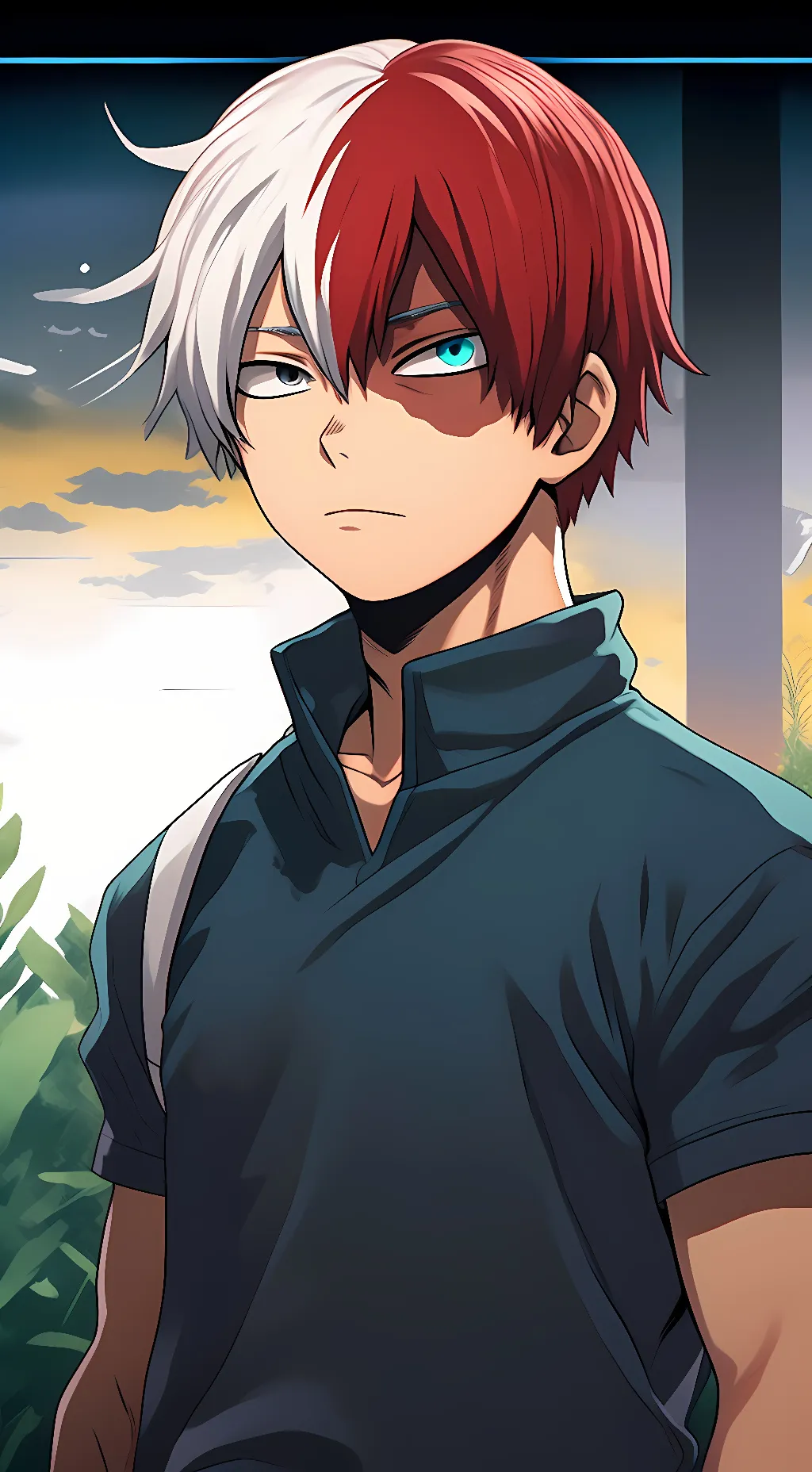 ai character: Shoto background