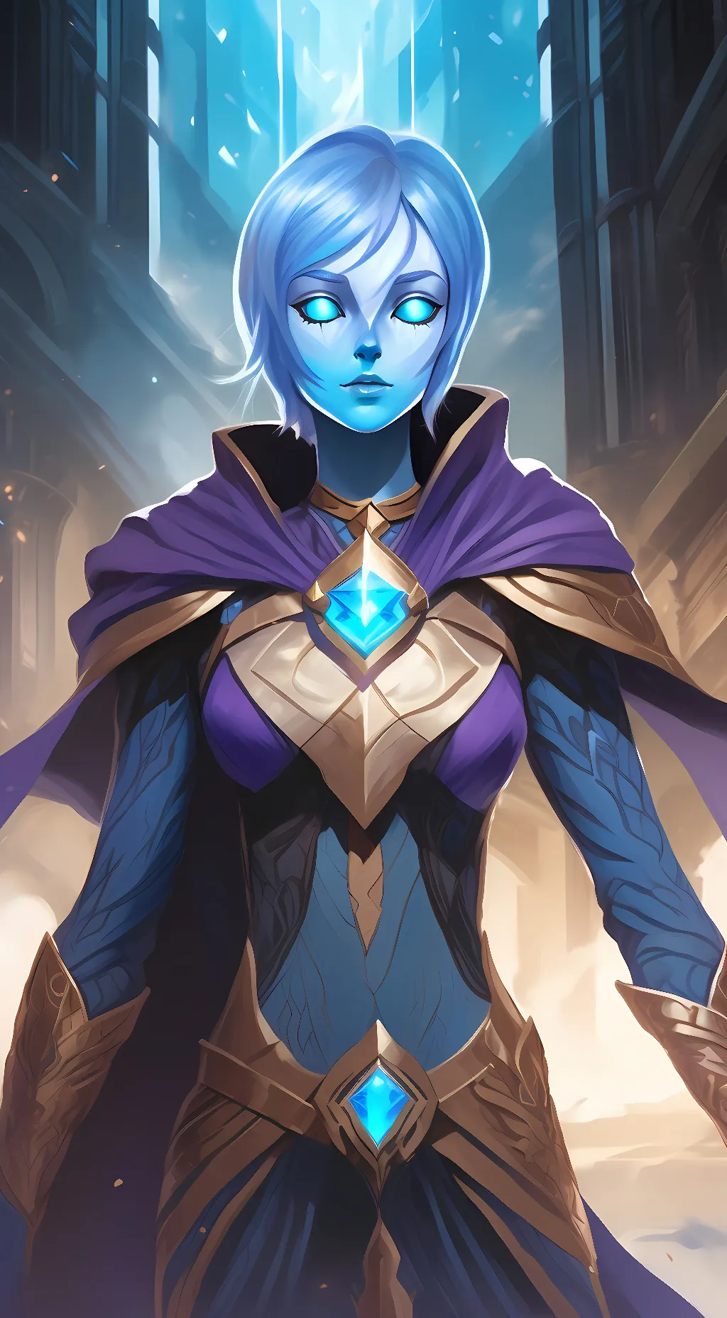 ai character: Fi background