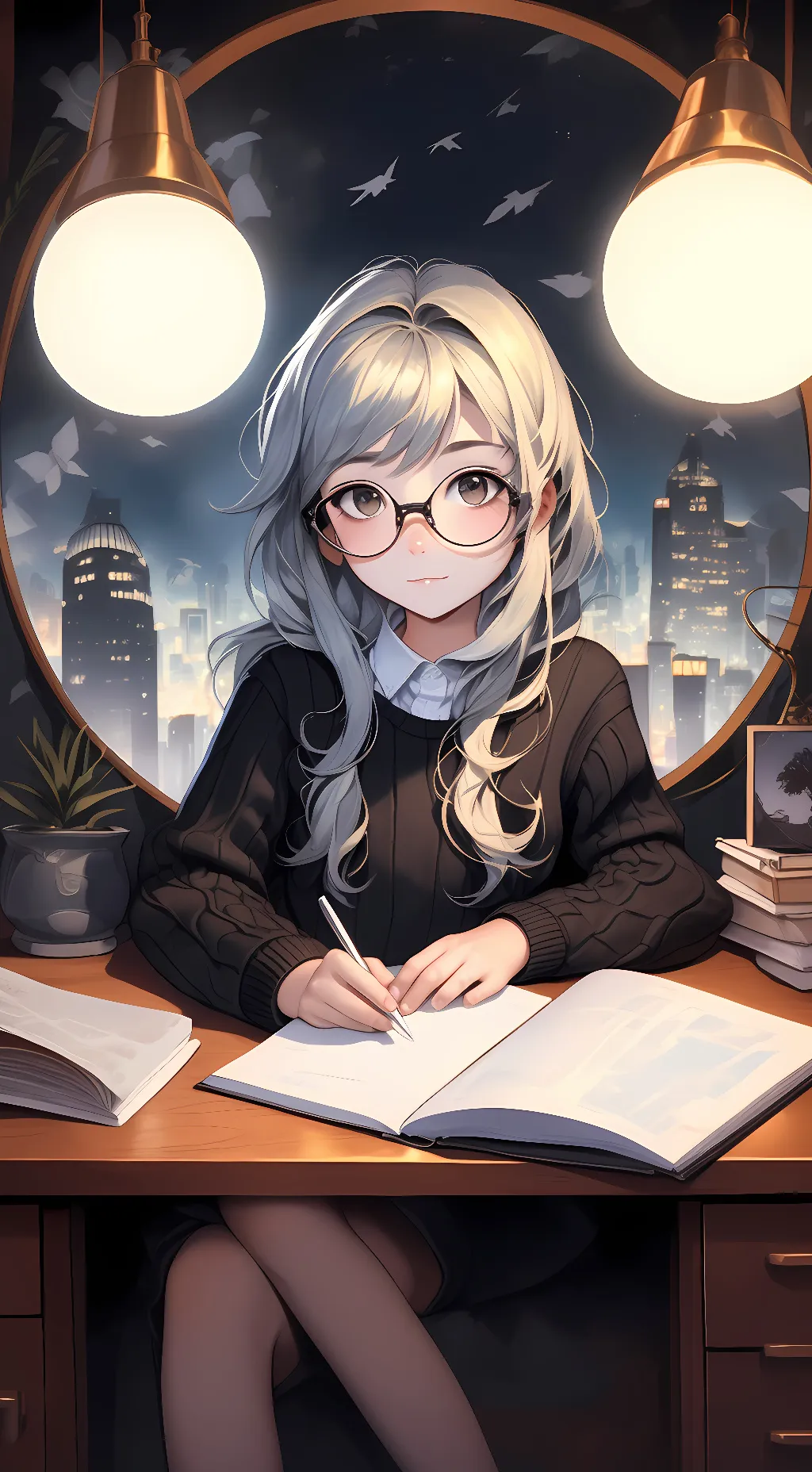 ai character: Spider owner V2 background