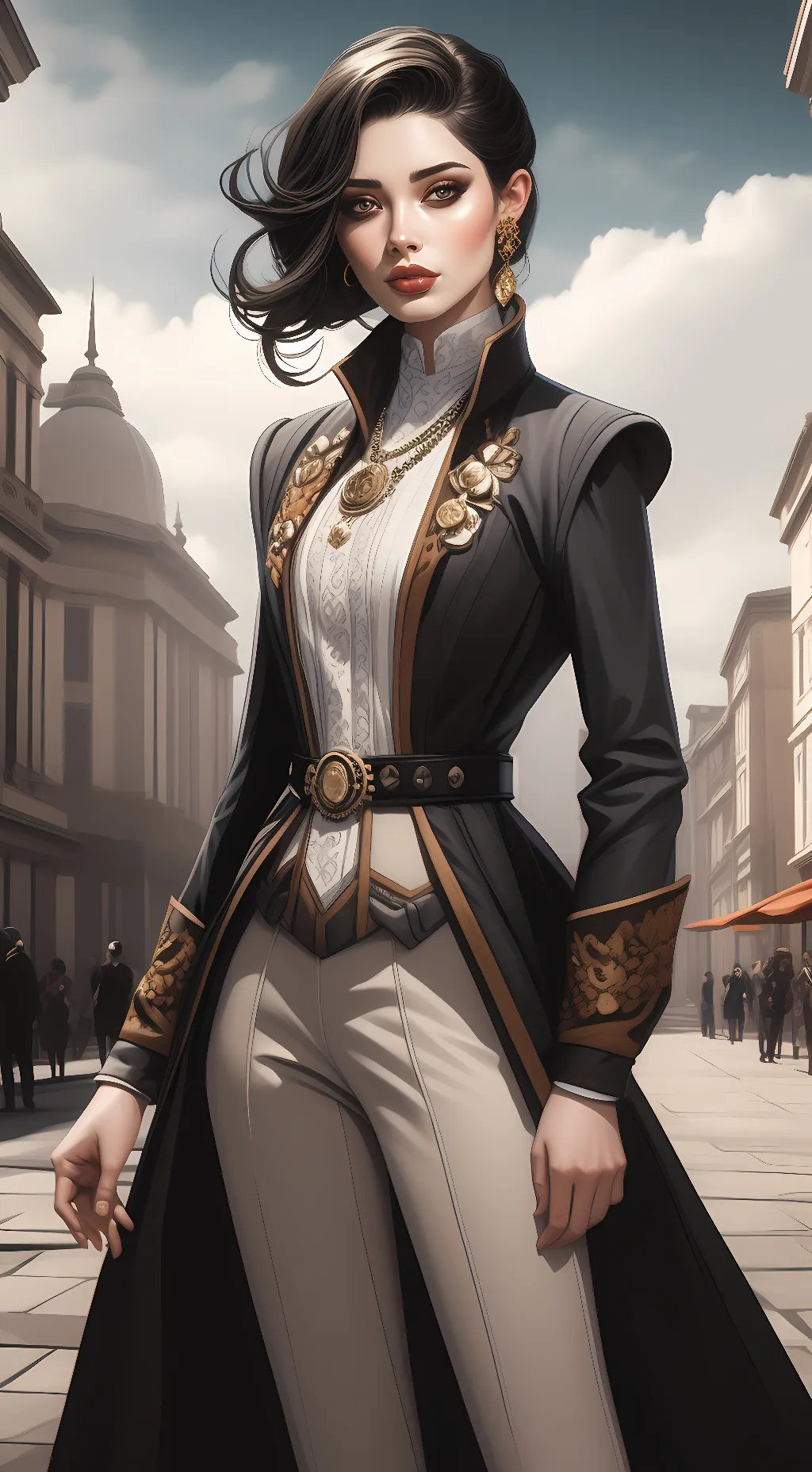 ai character: Meah background