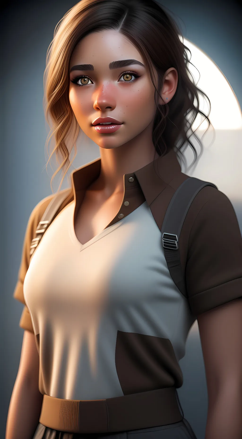ai character: Morya Afton background
