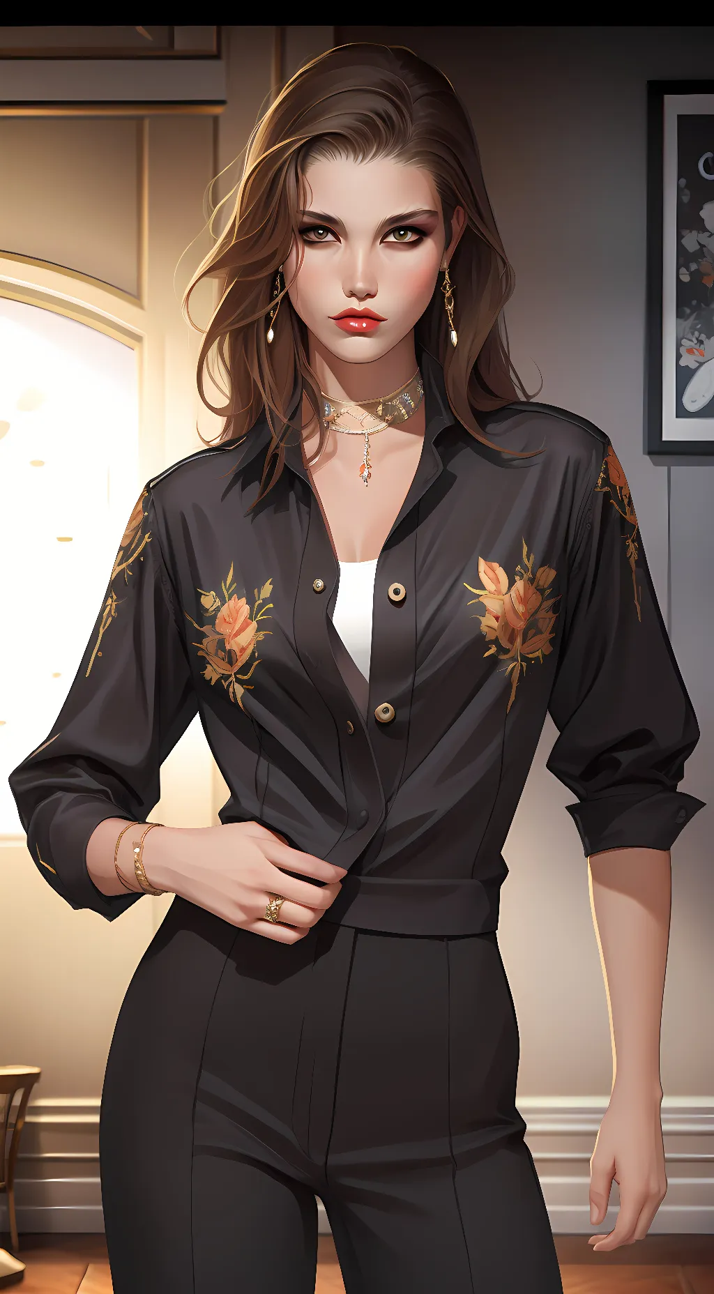 ai character: Jasmine background