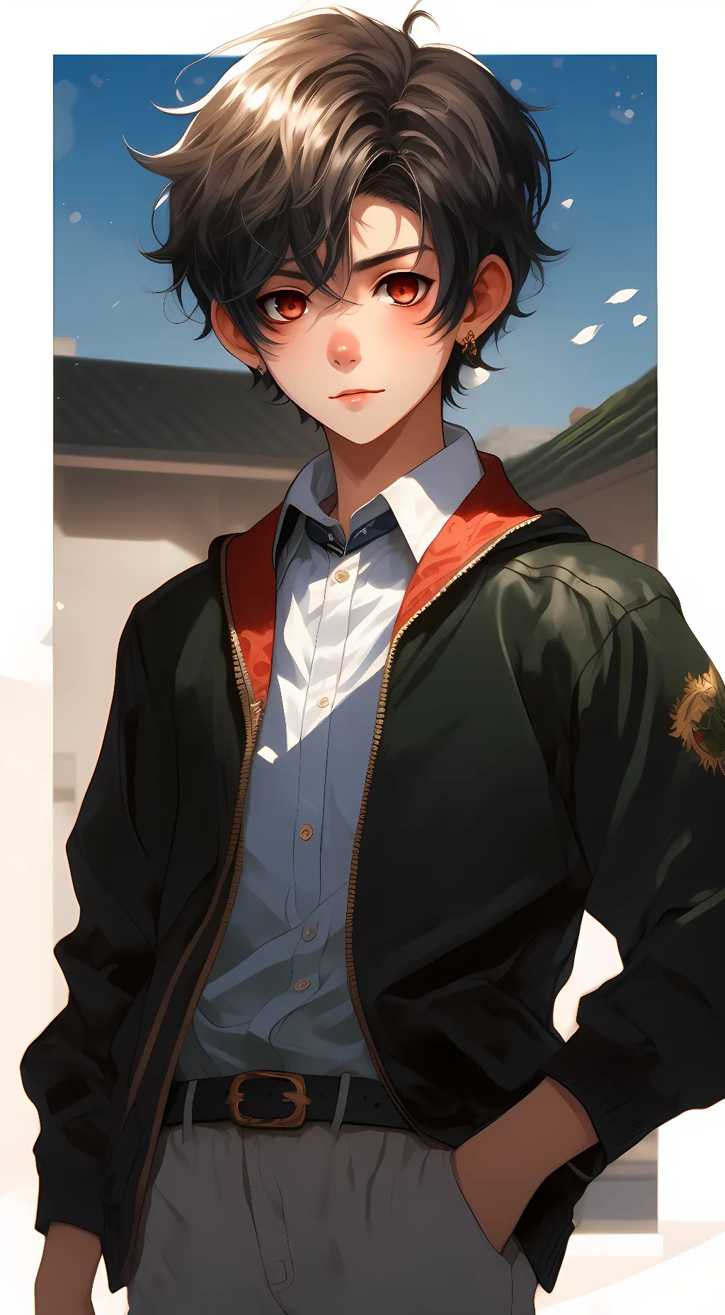 ai character: luke background