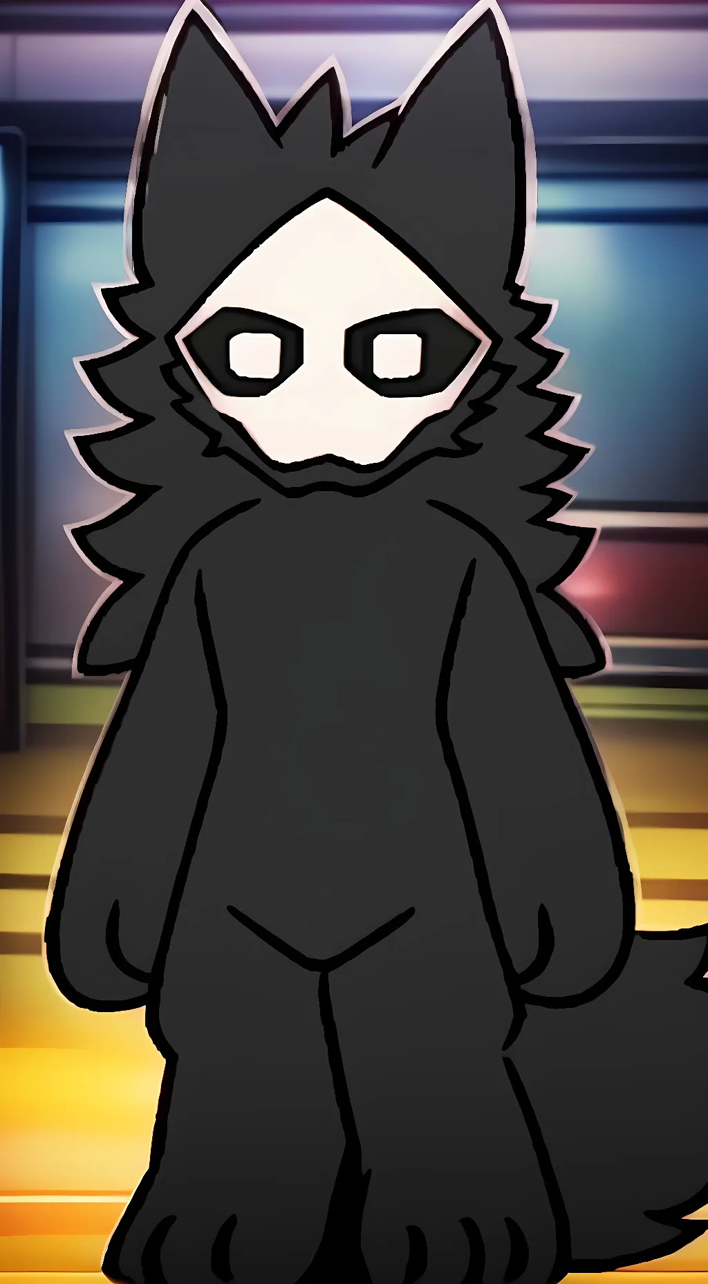 ai character: Puro background