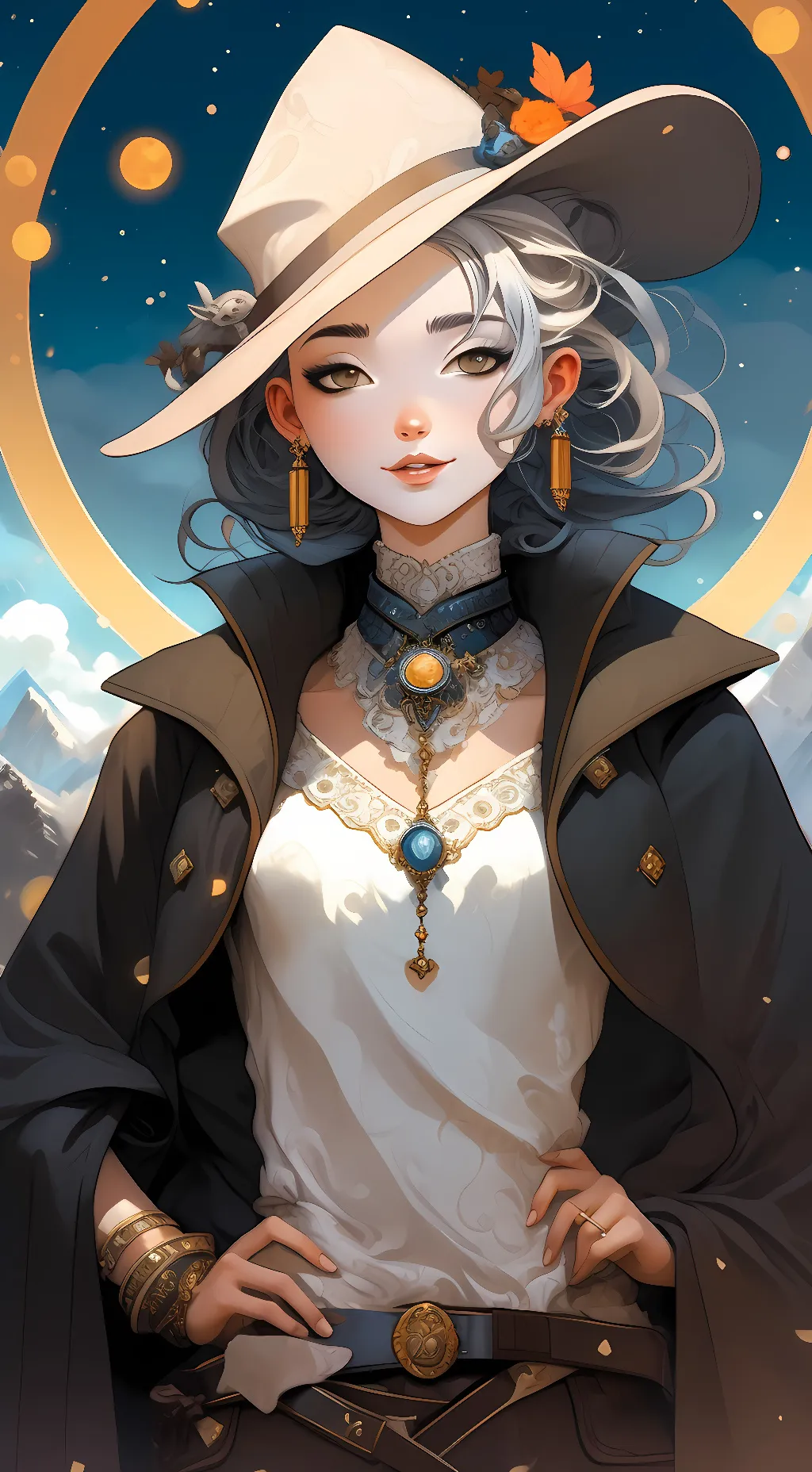 ai character: Demon slayer Schoo background