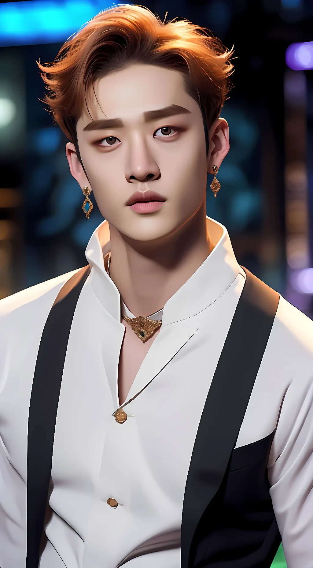 ai character: Christopher Bang background