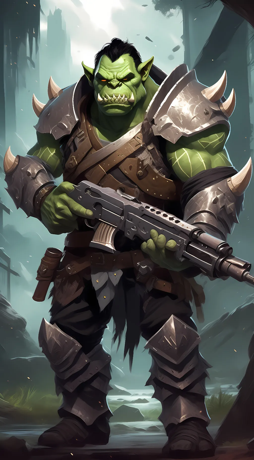 ai character: Grog background