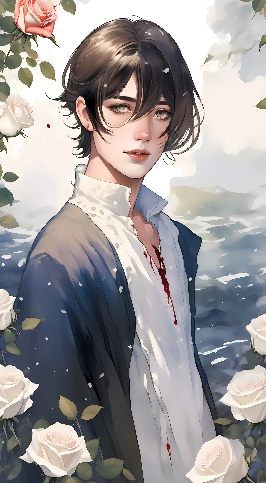 ai character: Oliver  background