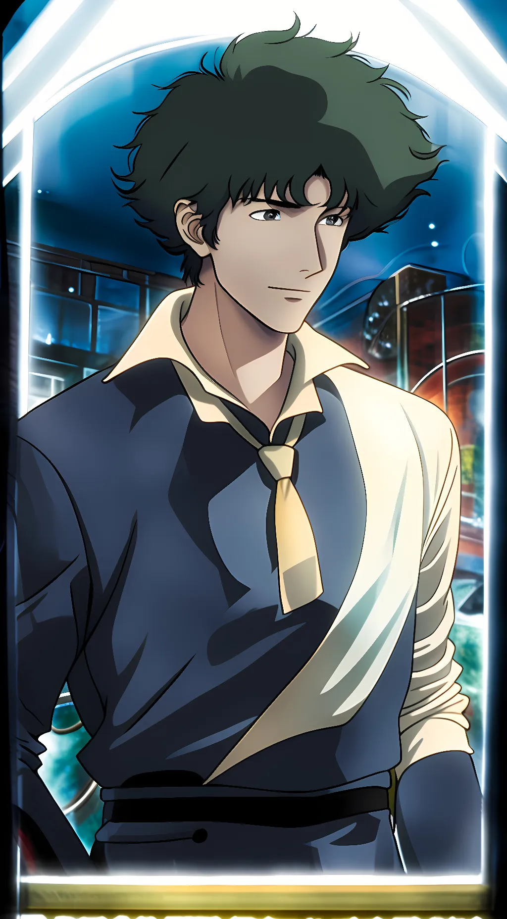 ai character: Spike background