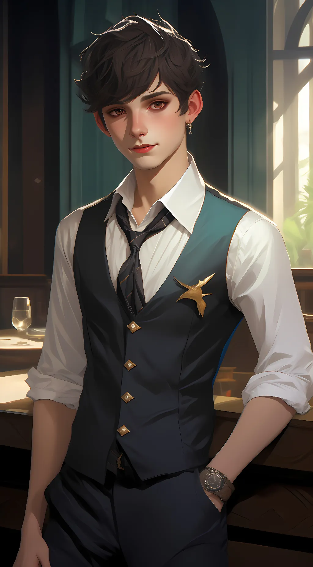 ai character: henry mills background
