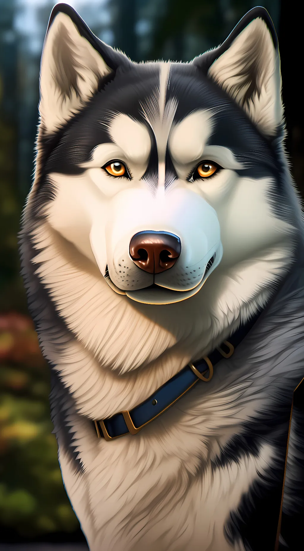 ai character: ash background