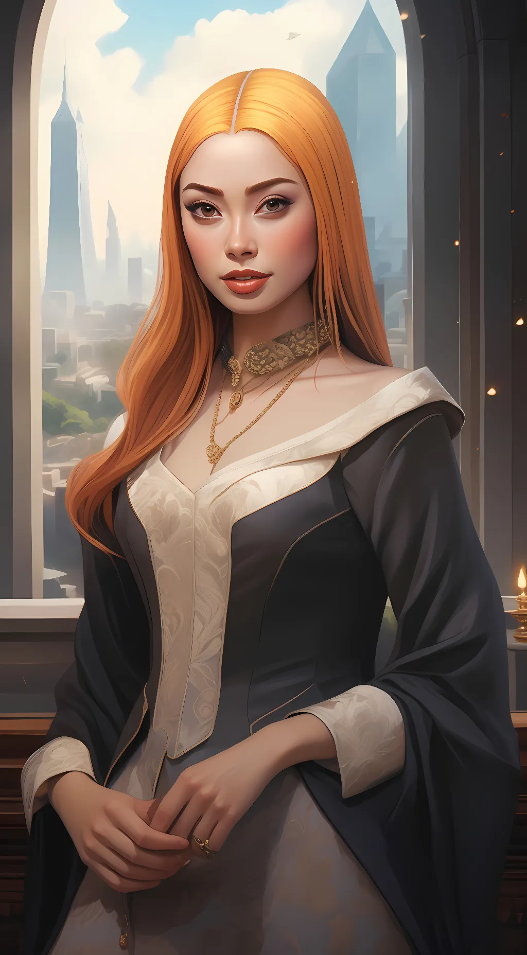 ai character: ice spice background