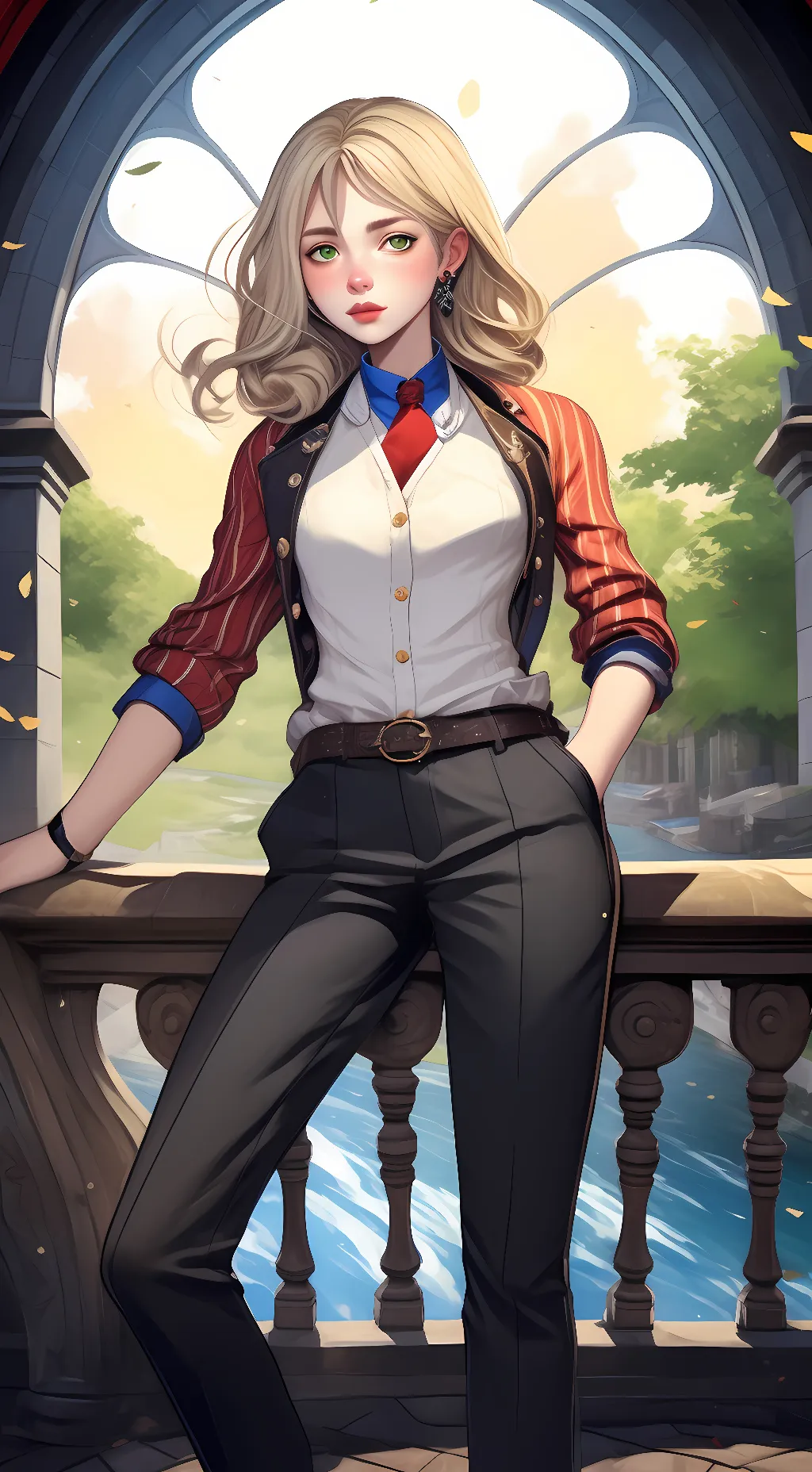 ai character: Autumn Casarez  M background