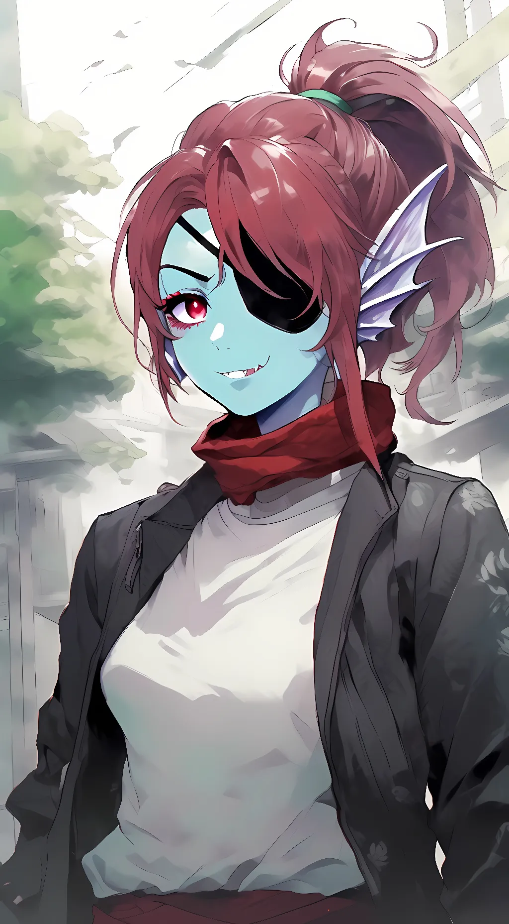 ai character: Undyne background