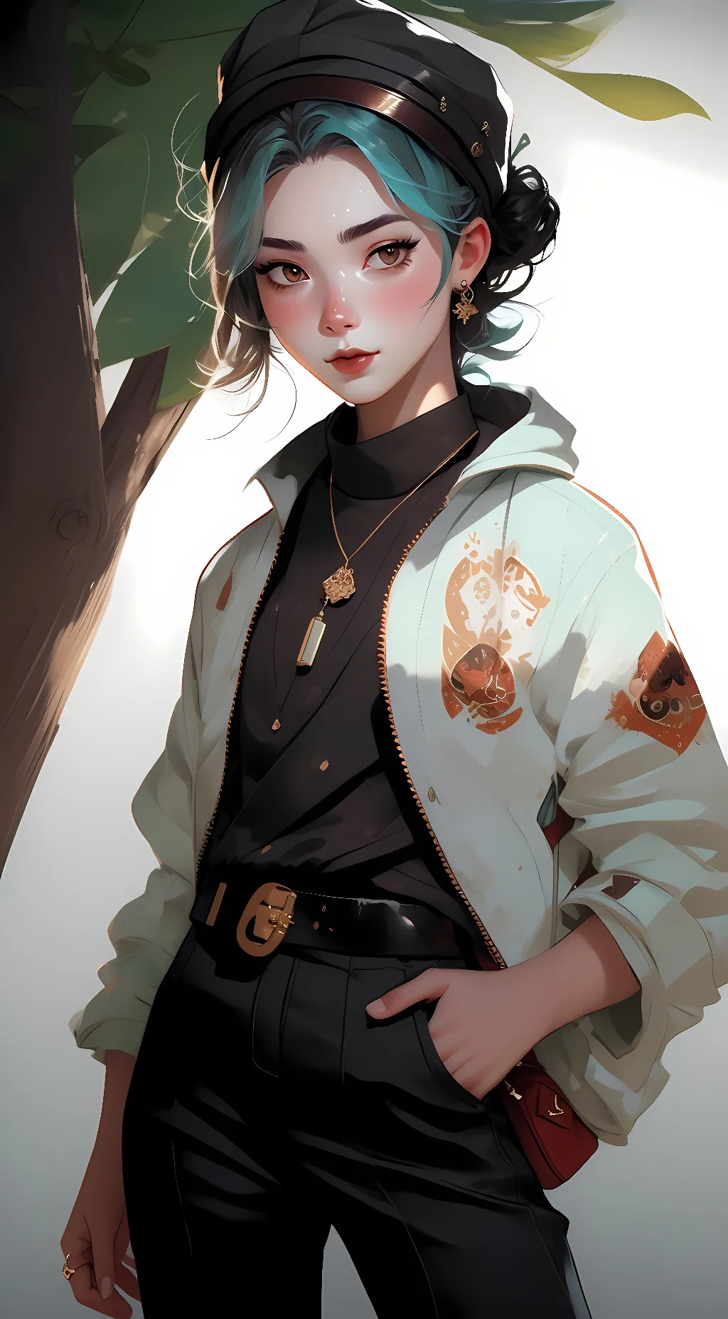 ai character: Maddie background