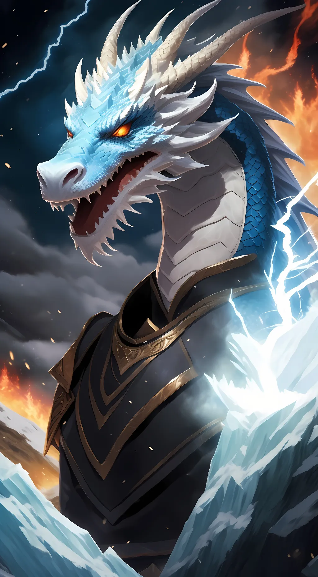 ai character: General Astro  background