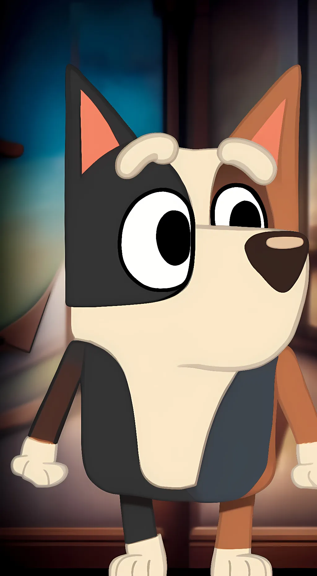 ai character: Max Corgi background
