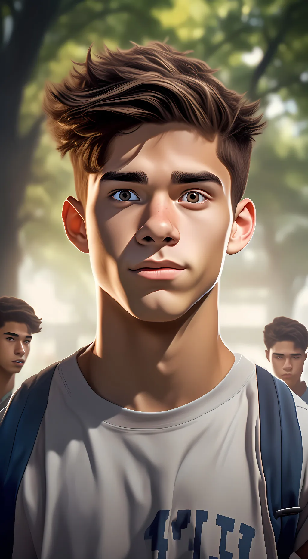 ai character: Laytan  background